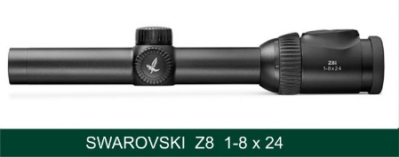 SWAROVSKI Z8  1-8 x 24 IF
